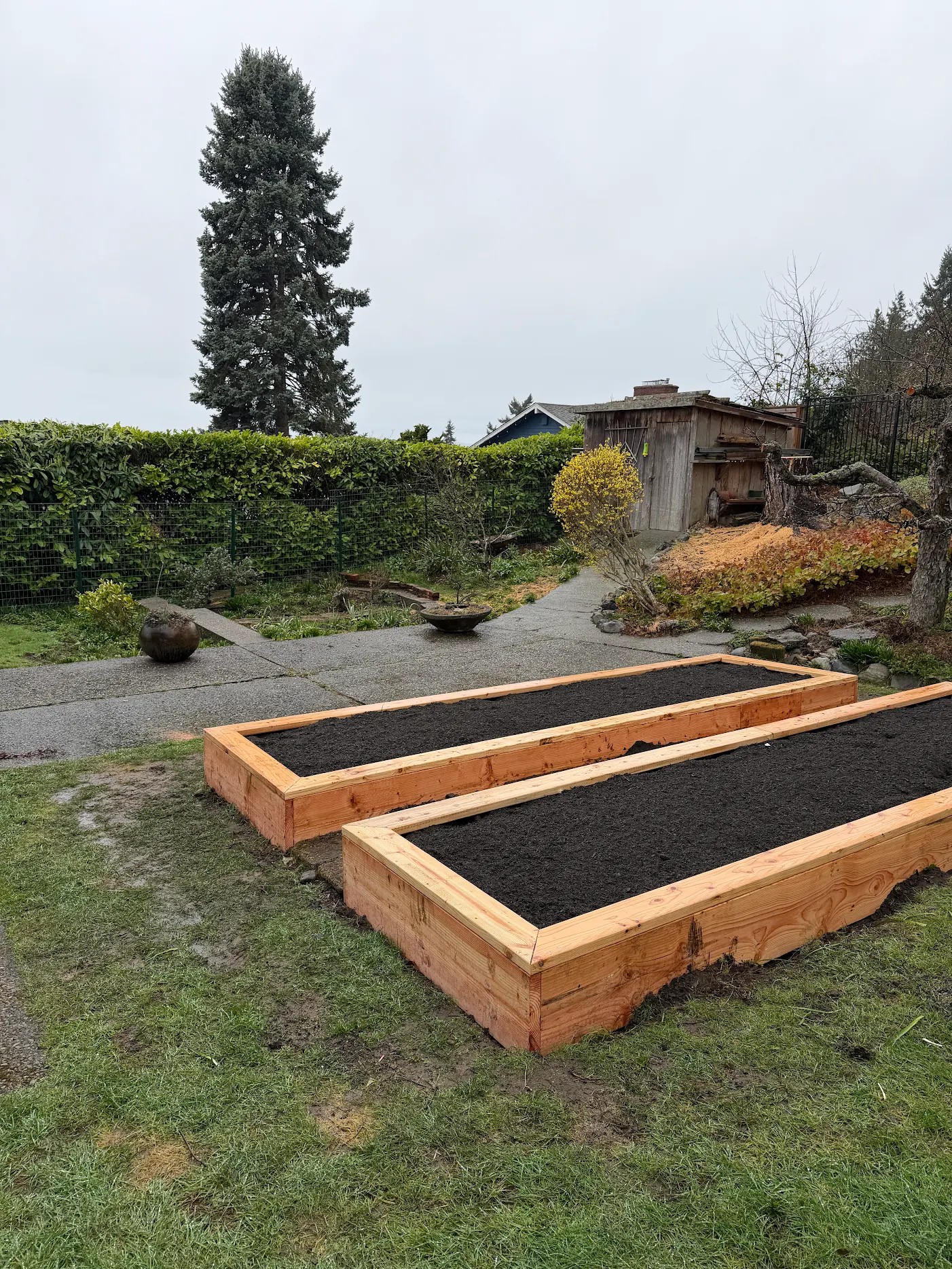 Raised beds project photo one