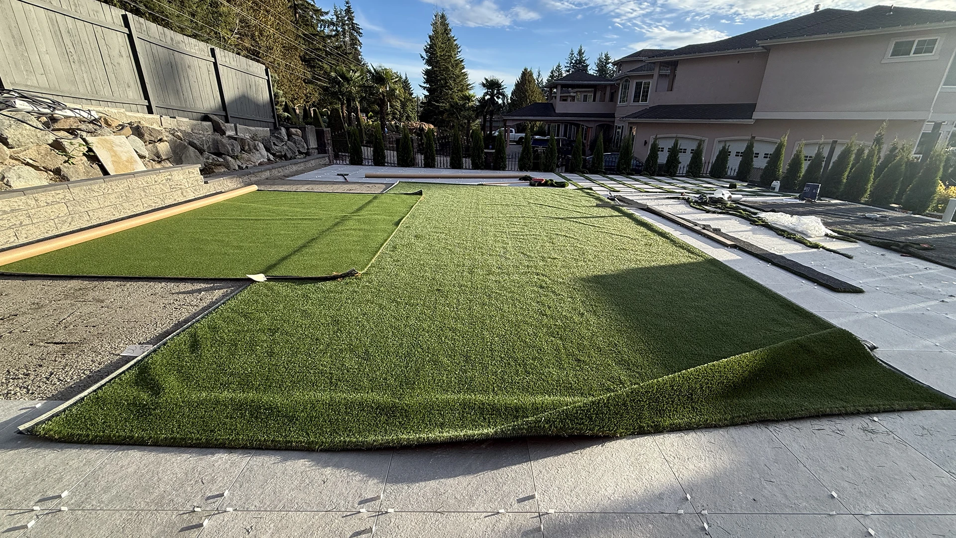 Backyard Landscaping in Kent, WA by Acosta Landstone, photo 11