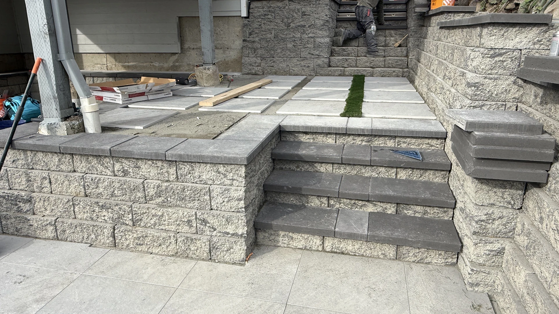 Backyard Landscaping in Kent, WA by Acosta Landstone, photo 13