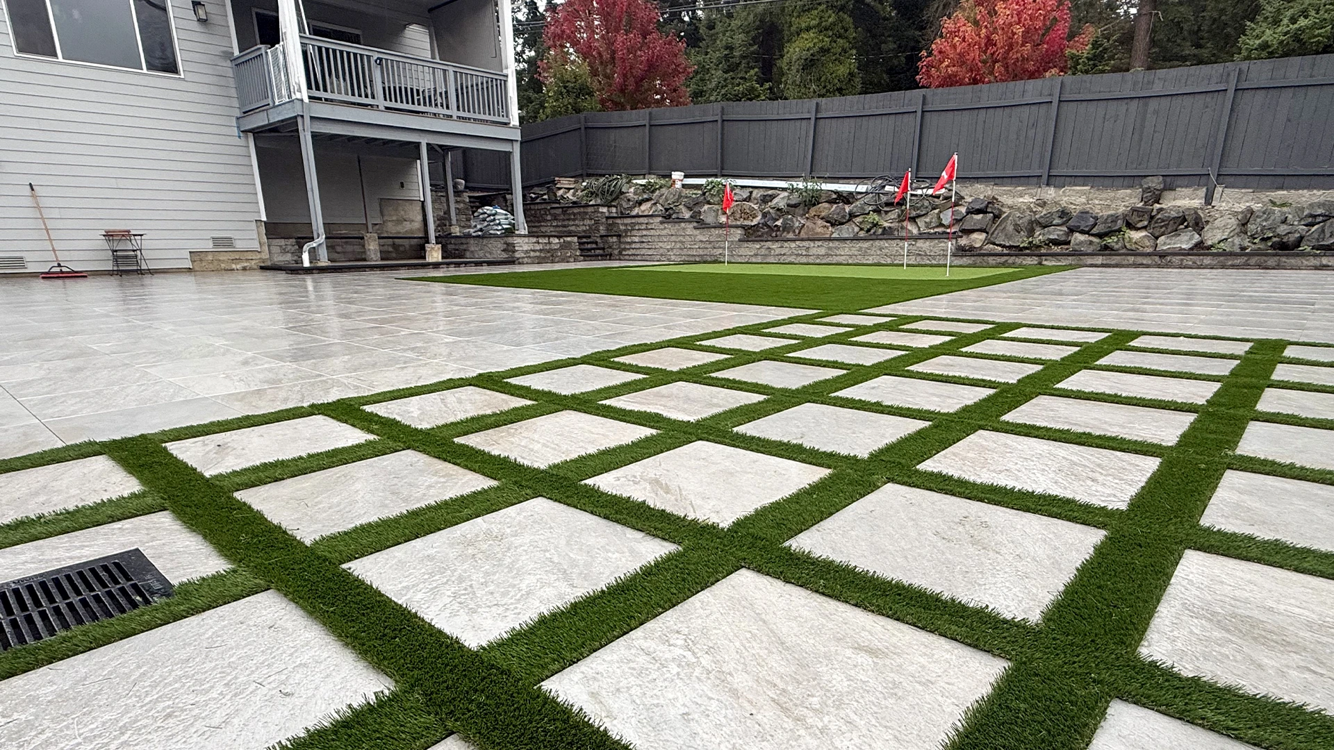 Backyard Landscaping in Kent, WA by Acosta Landstone, photo 19