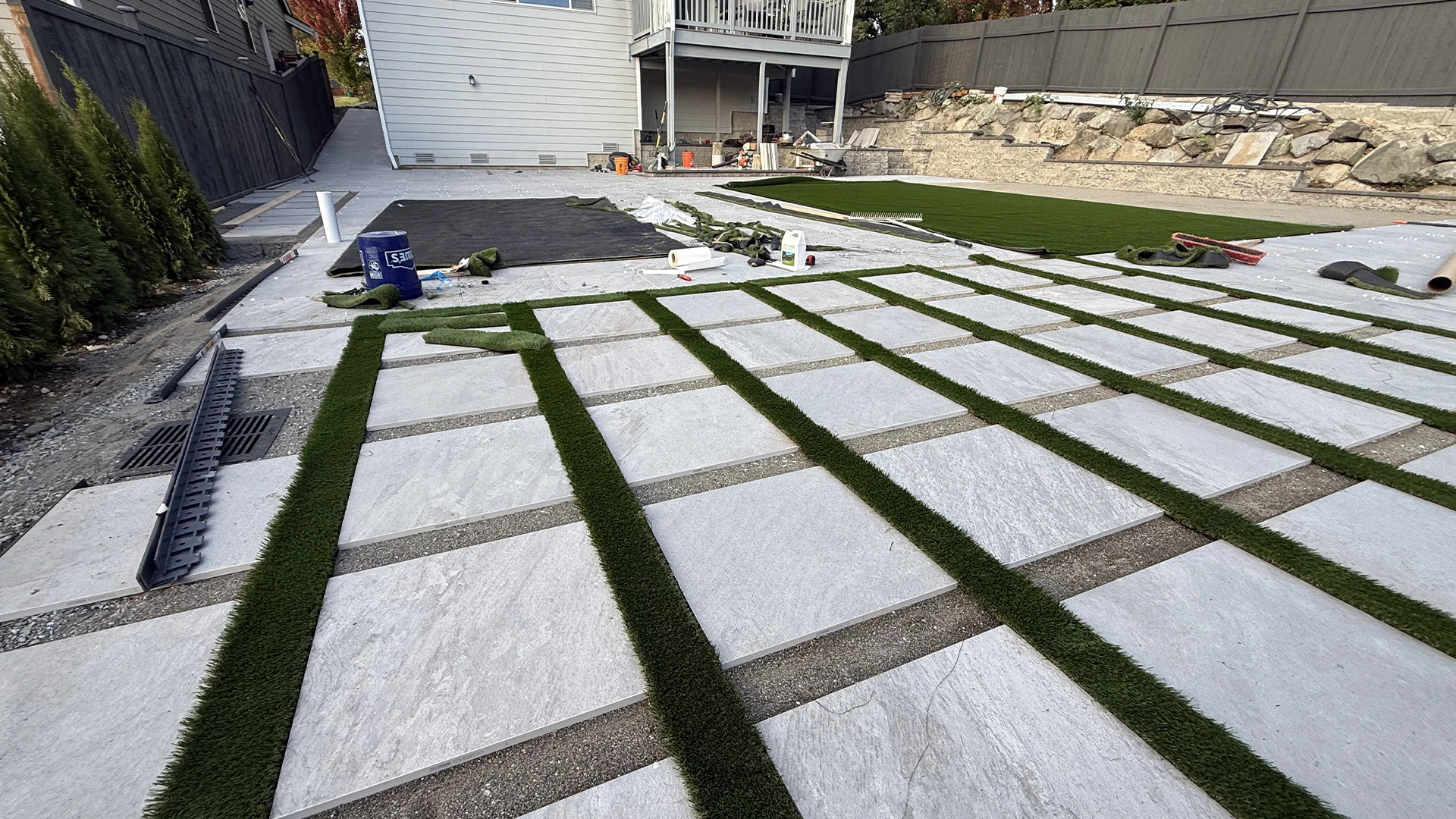 Backyard Landscaping in Kent, WA by Acosta Landstone, photo 10