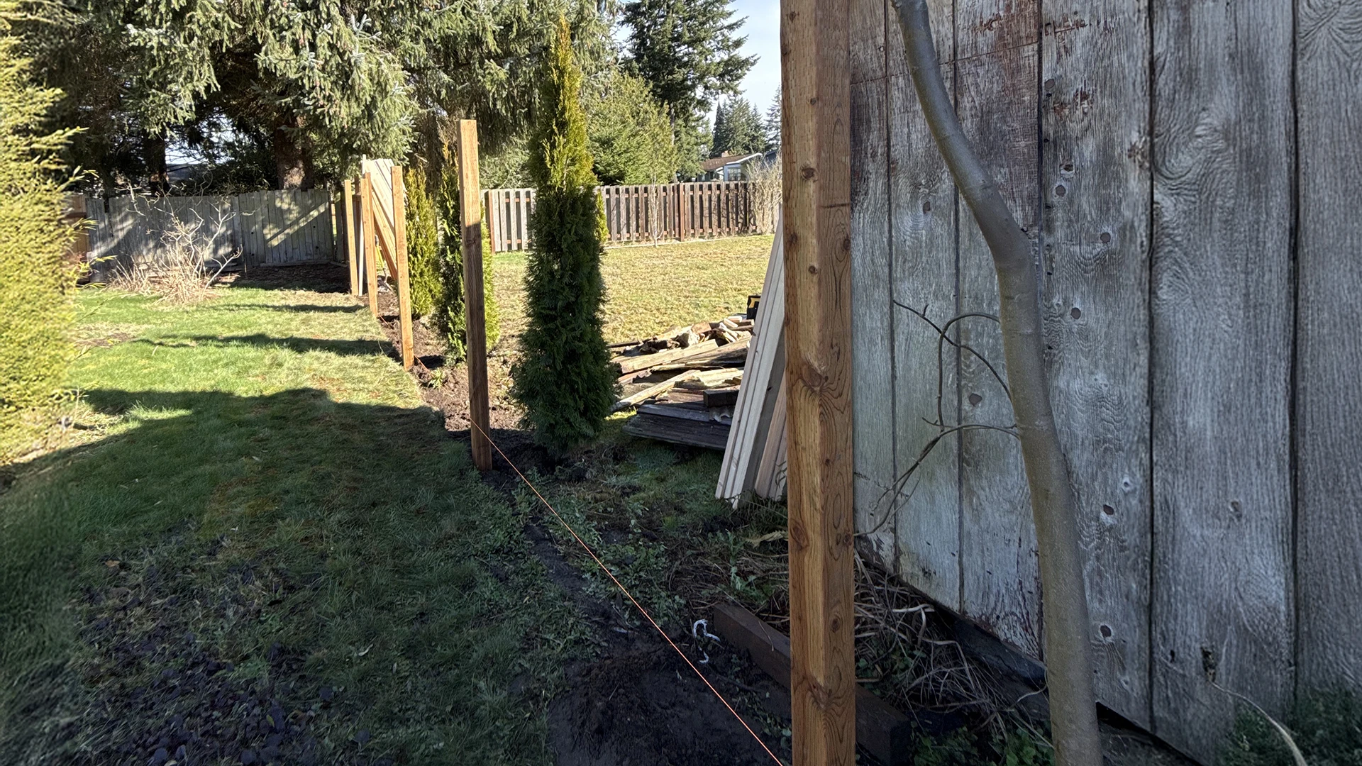 Fence Installation in Newcastle, WA by Acosta Landstone, photo 7