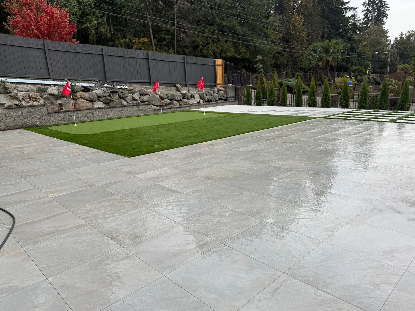 Hardscape project review photo