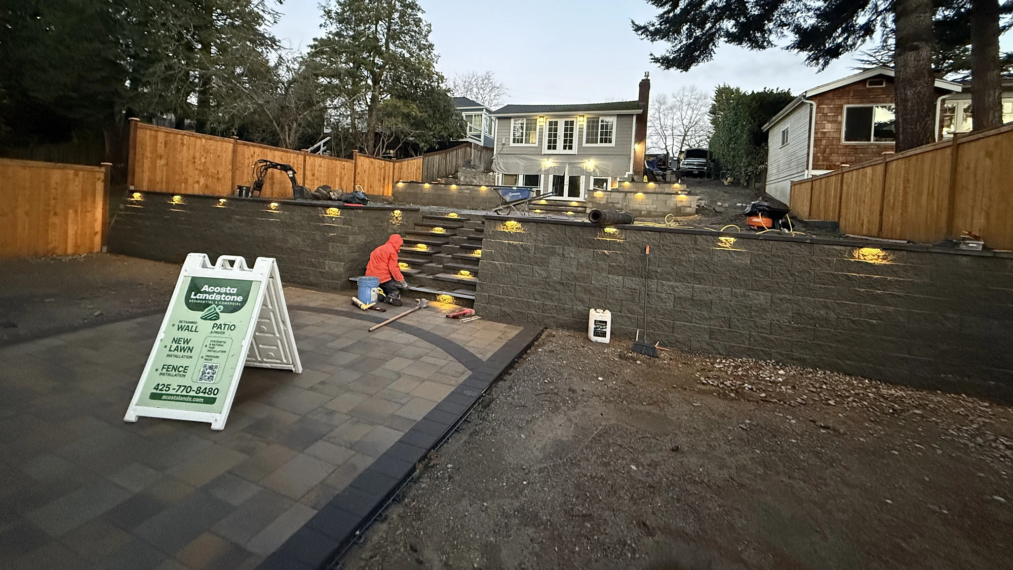 Outdoor Living & Hardscape in Burien, WA by Acosta Landstone, photo 17