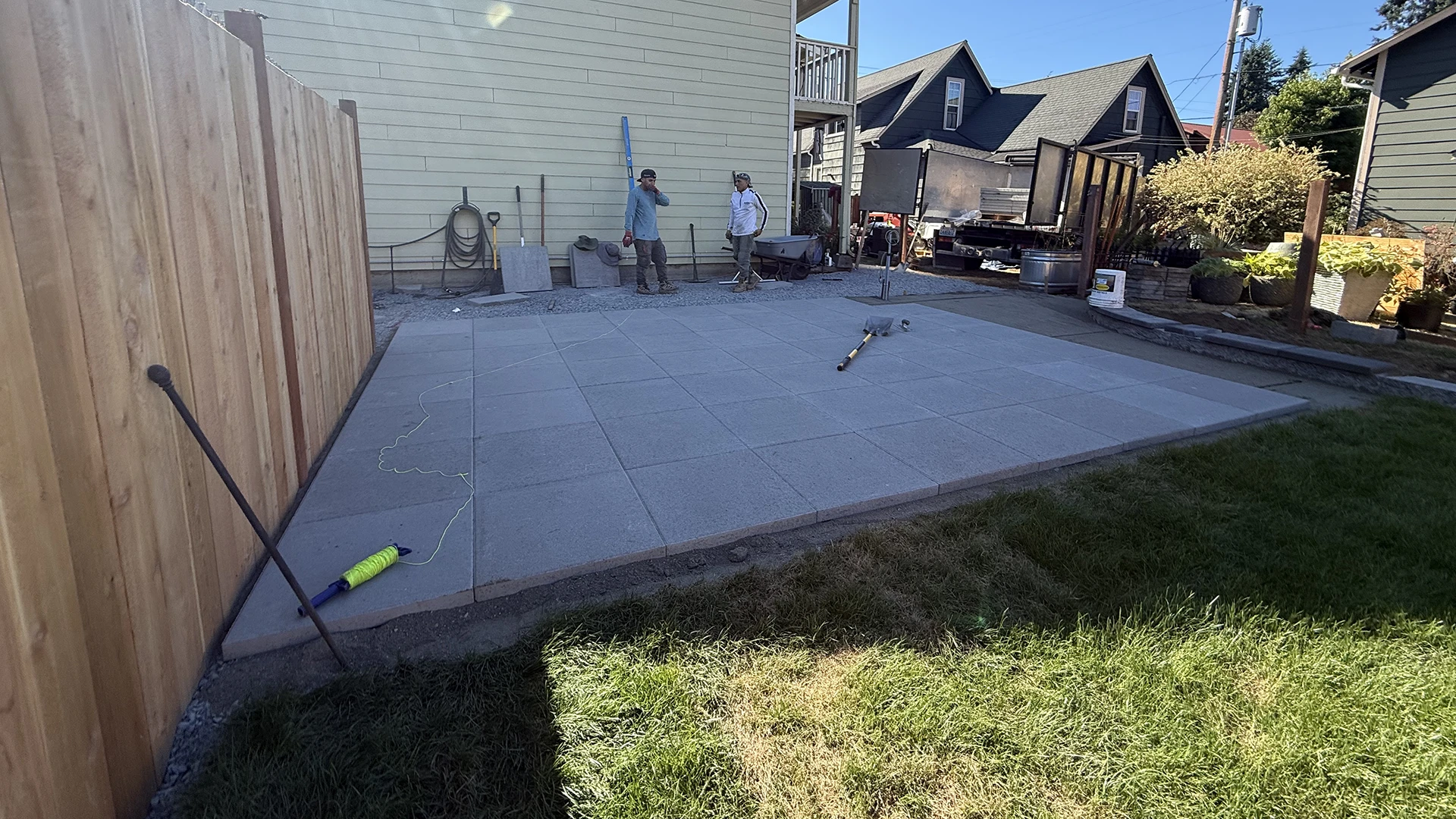 Backyard Landscaping in Snohomish, WA by Acosta Landstone, photo 9