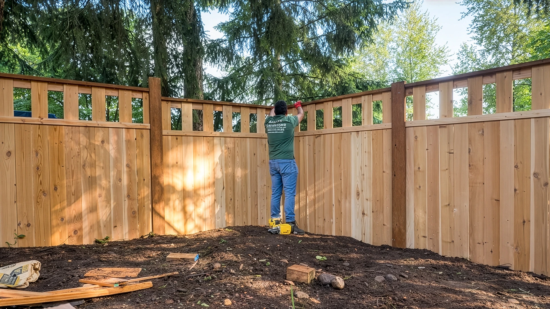 Fence Installation in Bonney Lake, WA by Acosta Landstone, photo 10