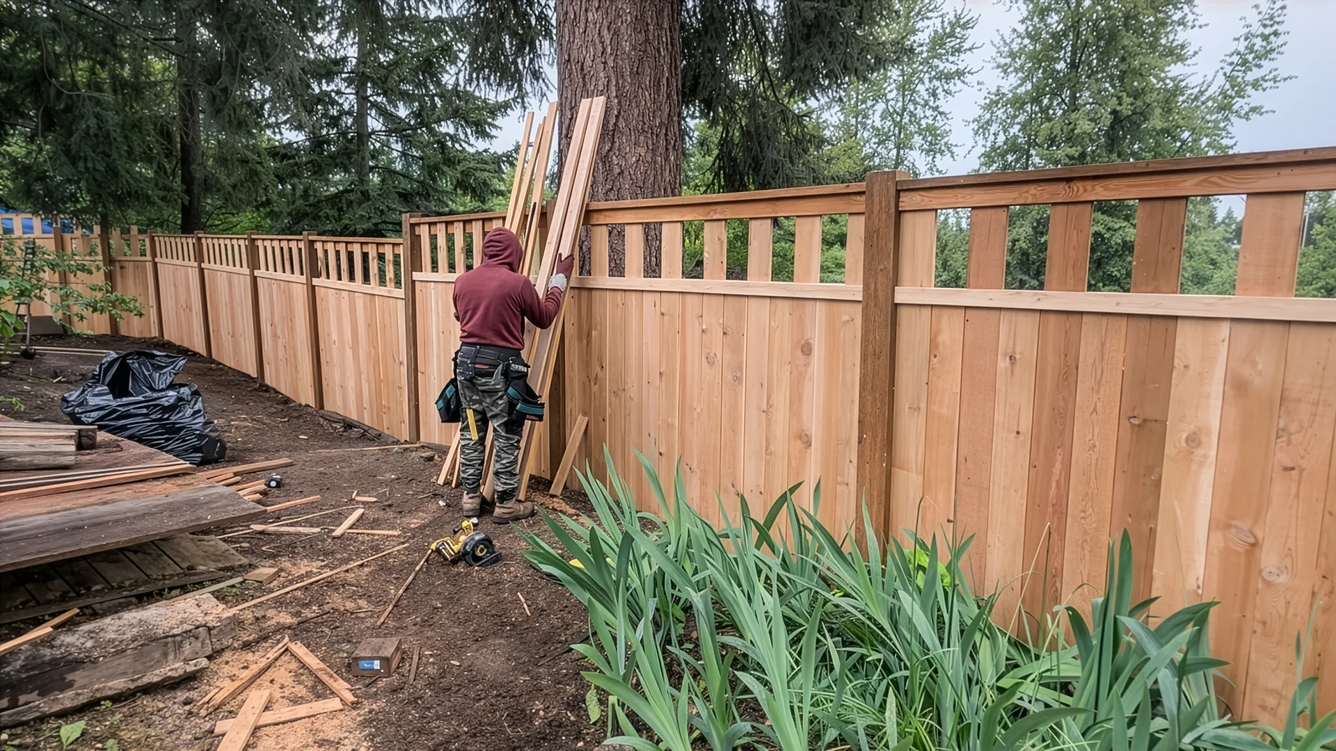 Fence Installation in Bonney Lake, WA by Acosta Landstone, photo 12