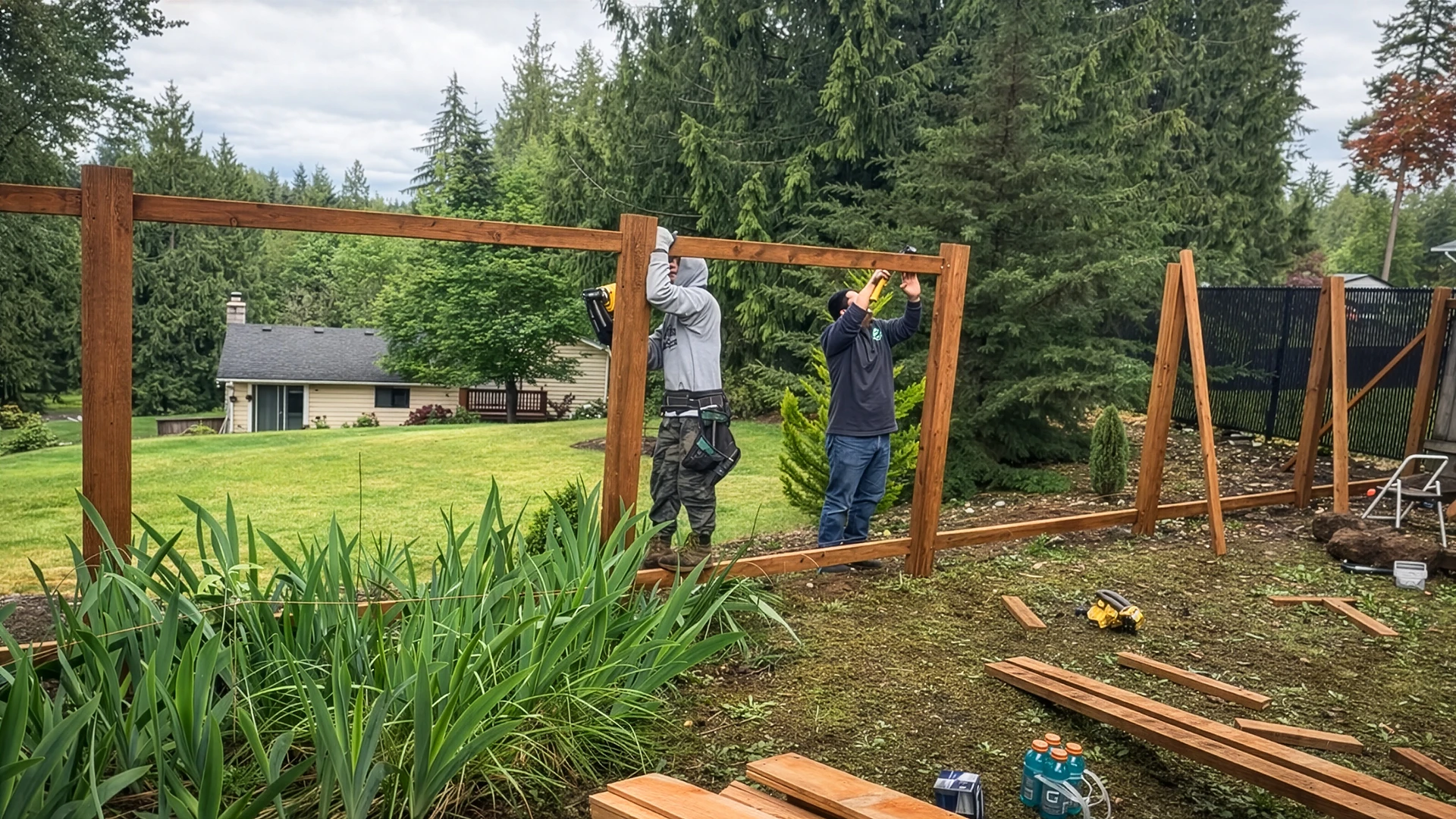 Fence Installation in Bonney Lake, WA by Acosta Landstone, photo 7
