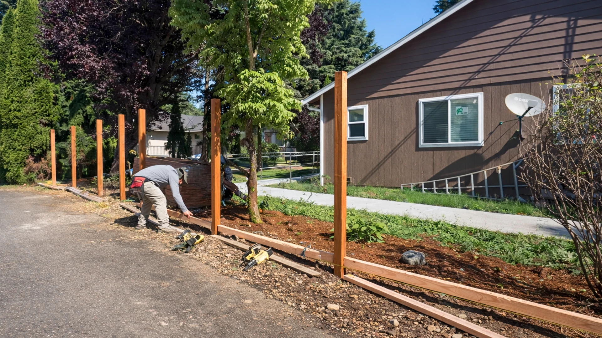 Fence Installation in Lake Stevens, WA by Acosta Landstone, photo 7