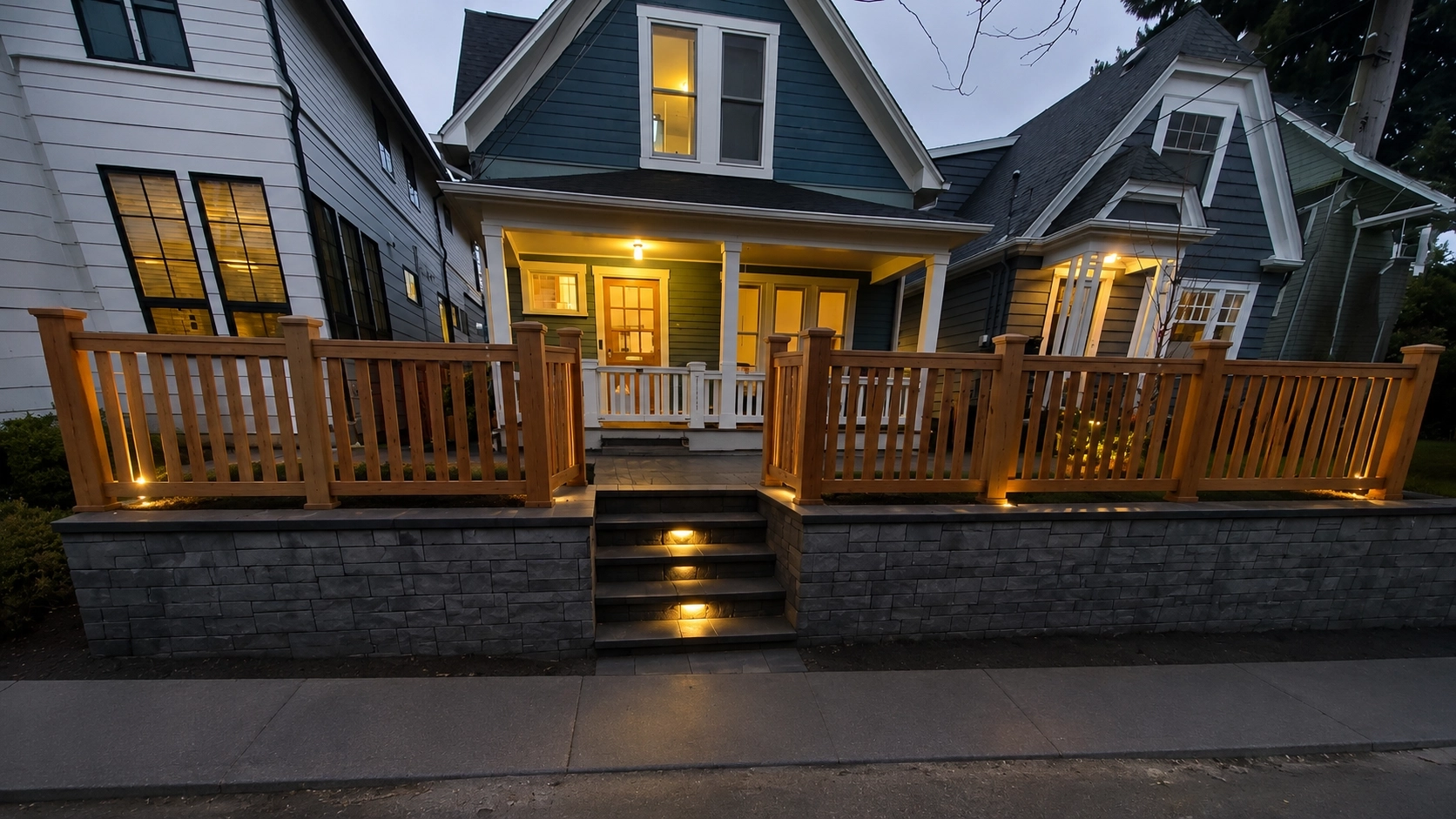 Paver & Outdoor Lighting Installation in Seattle, WA by Acosta Landstone